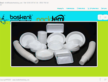 Tablet Screenshot of baskentambalaj.com